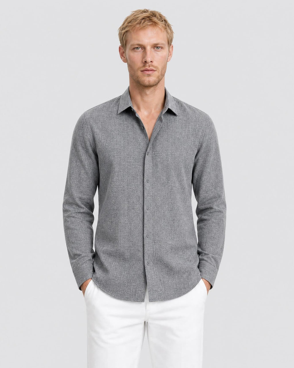 Men's Breathable Linen Shirt - Secranzo