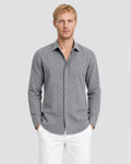 Men's Breathable Linen Shirt - Secranzo