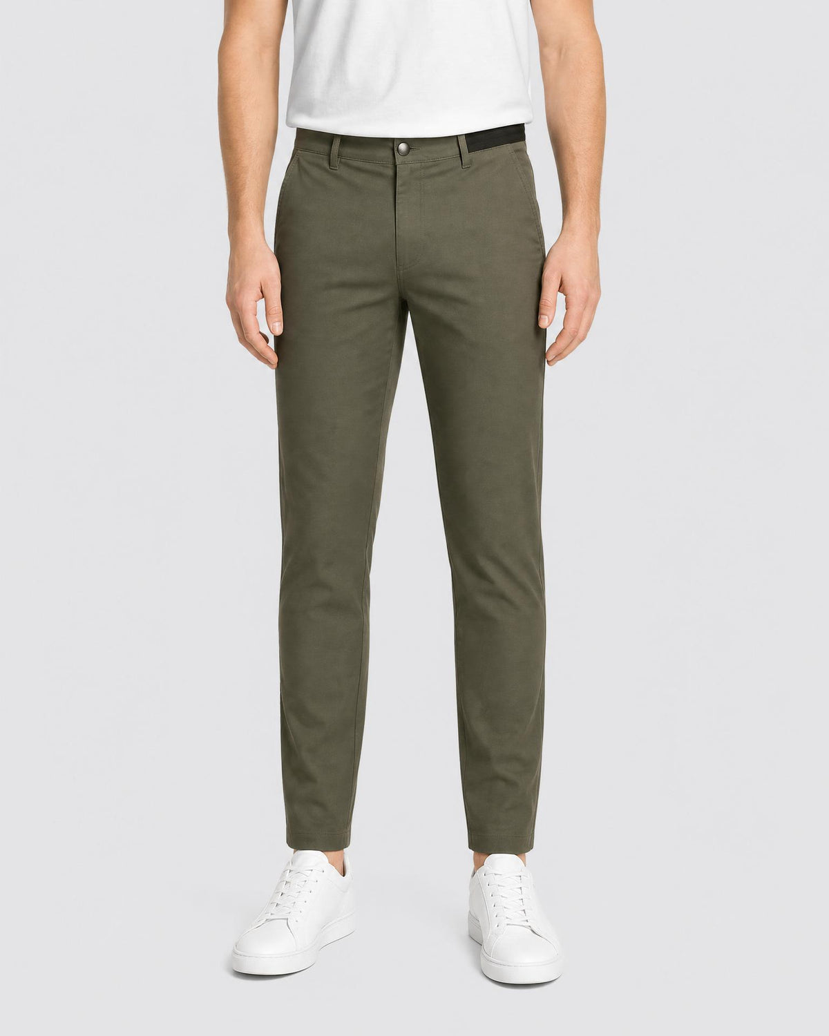 Men's Stretch Chino Trousers - Secranzo