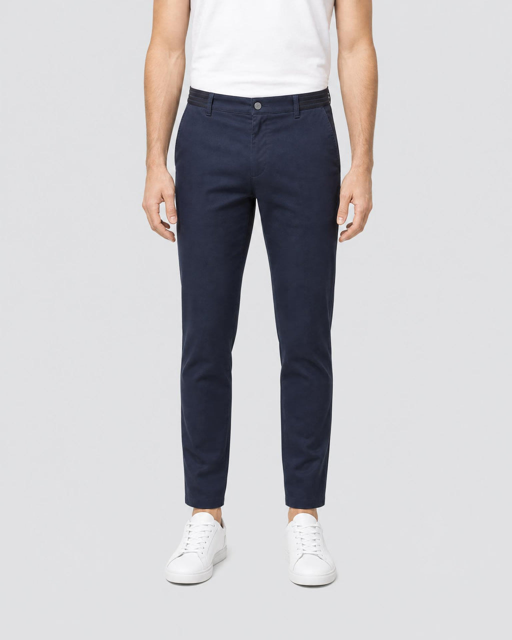 Men's Stretch Chino Trousers - Secranzo