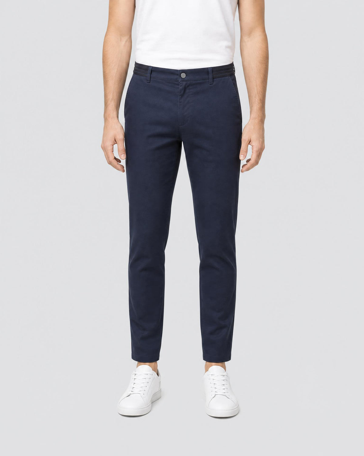 Men's Stretch Chino Trousers - Secranzo
