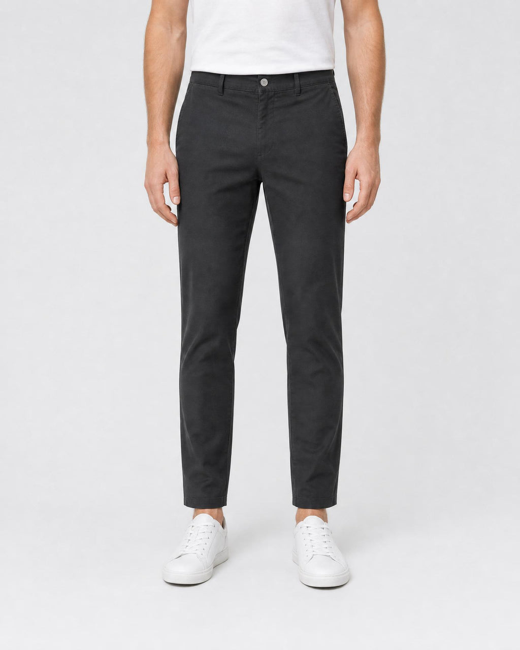 Men's Stretch Chino Trousers - Secranzo