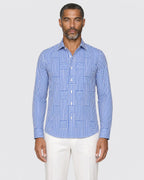 Men's Wrinkle Resistant Striped Shirt - Secranzo
