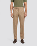 Men's Tailored Straight Fit Trousers - Secranzo