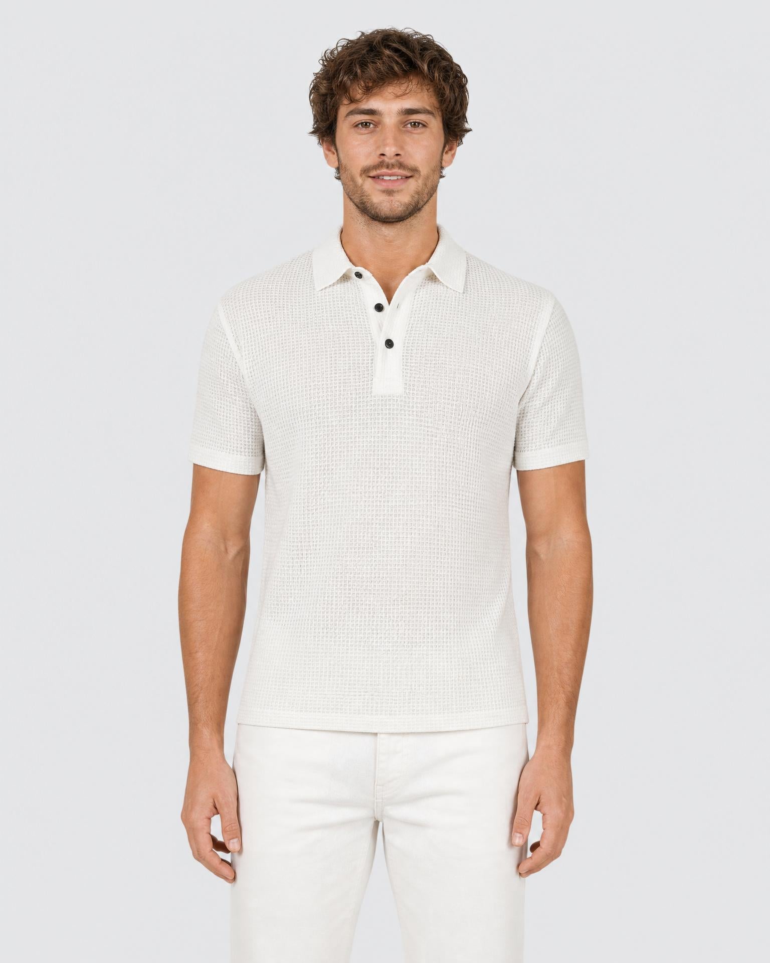 Men's Breathable Slim Fit Polo Shirt - Secranzo