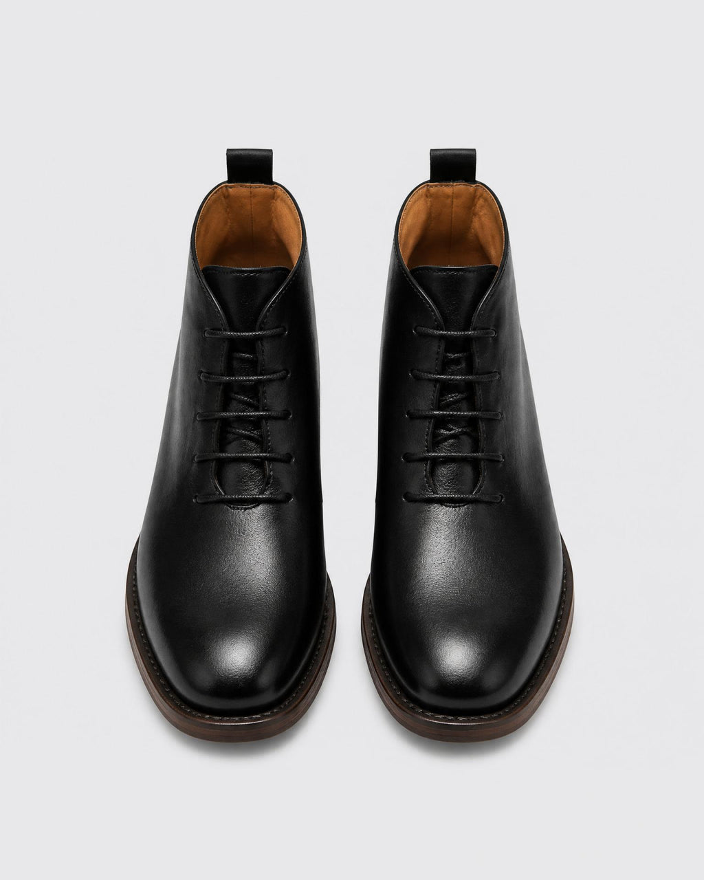 Men's Full Grain Leather Boots - Secranzo