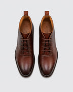 Men's Full Grain Leather Boots - Secranzo