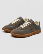 Leather Sneakers — Non-Slip Low-Top Lace-Up - Secranzo