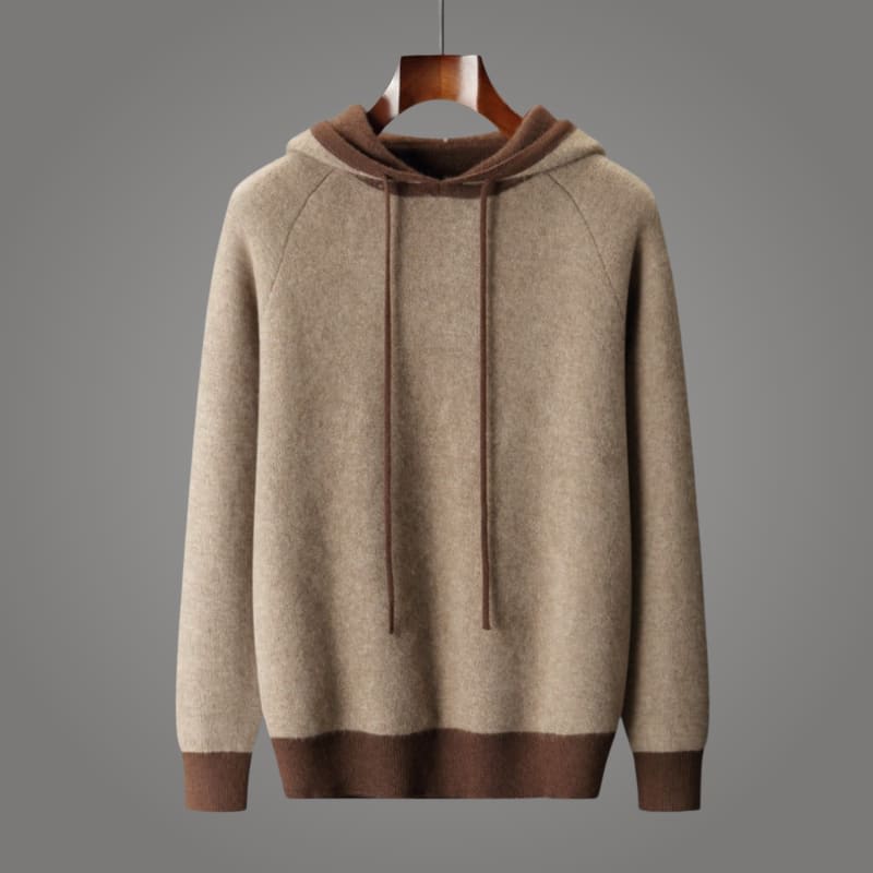 Heavyweight Cashmere Pullover Hoodie