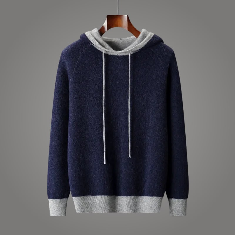 Heavyweight Cashmere Pullover Hoodie