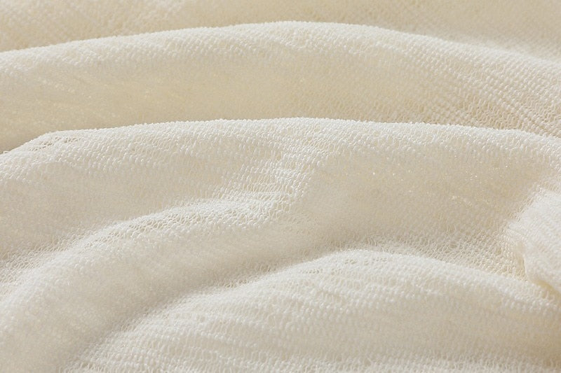 Breathable Mesh Knit T-Shirt
