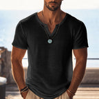 Breathable Mesh Knit T-Shirt