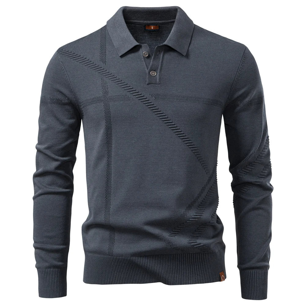 Slim Fit Soft Knit Polo Shirt