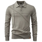 Slim Fit Soft Knit Polo Shirt