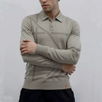 Slim Fit Soft Knit Polo Shirt