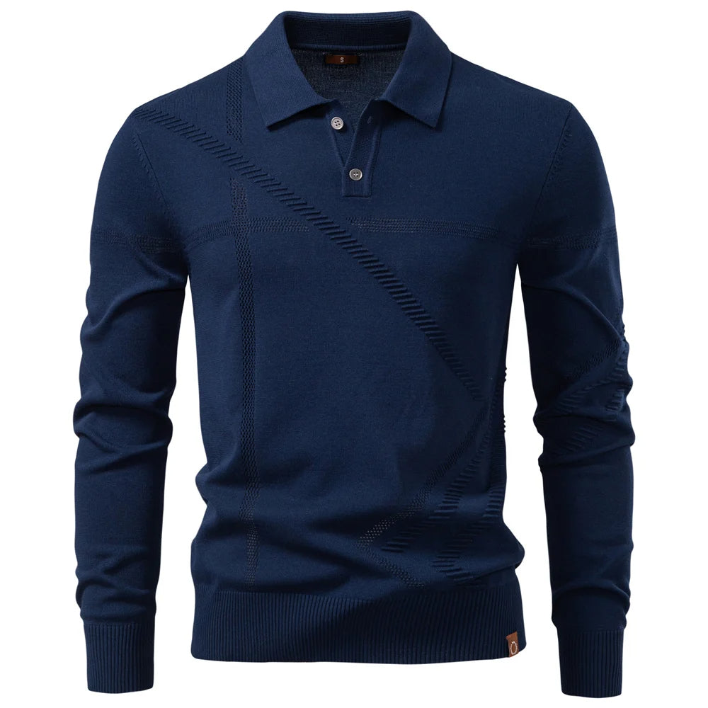 Slim Fit Soft Knit Polo Shirt