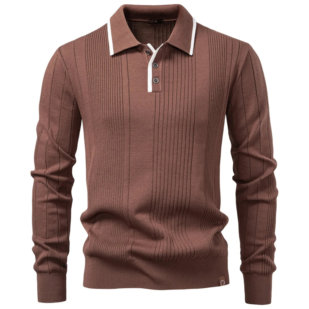 Soft Knit Short Sleeve Polo Shirt