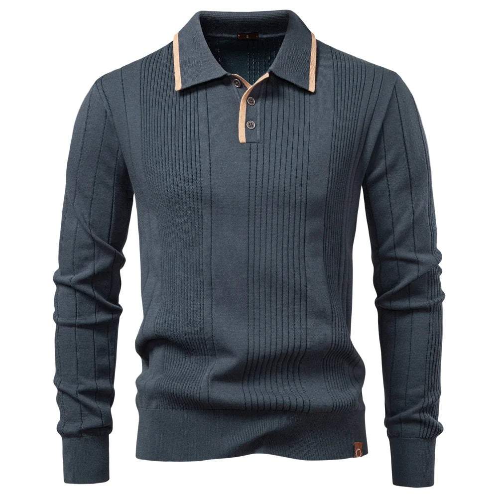 Soft Knit Short Sleeve Polo Shirt