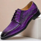 Full-Grain Leather Derby Shoes