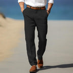 Premium Linen Tailored Trousers