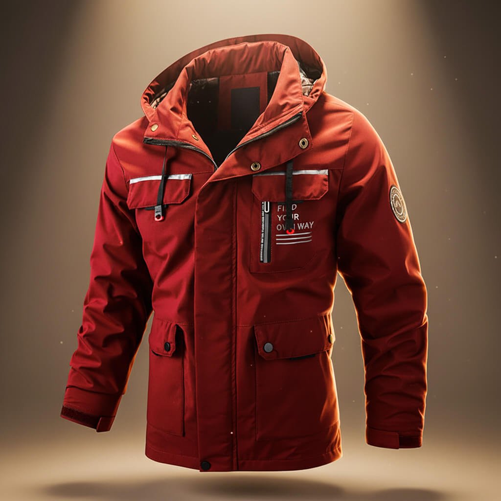 Weatherproof Hooded Winter Jacket