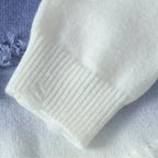 Distressed Gradient Relaxed Knit