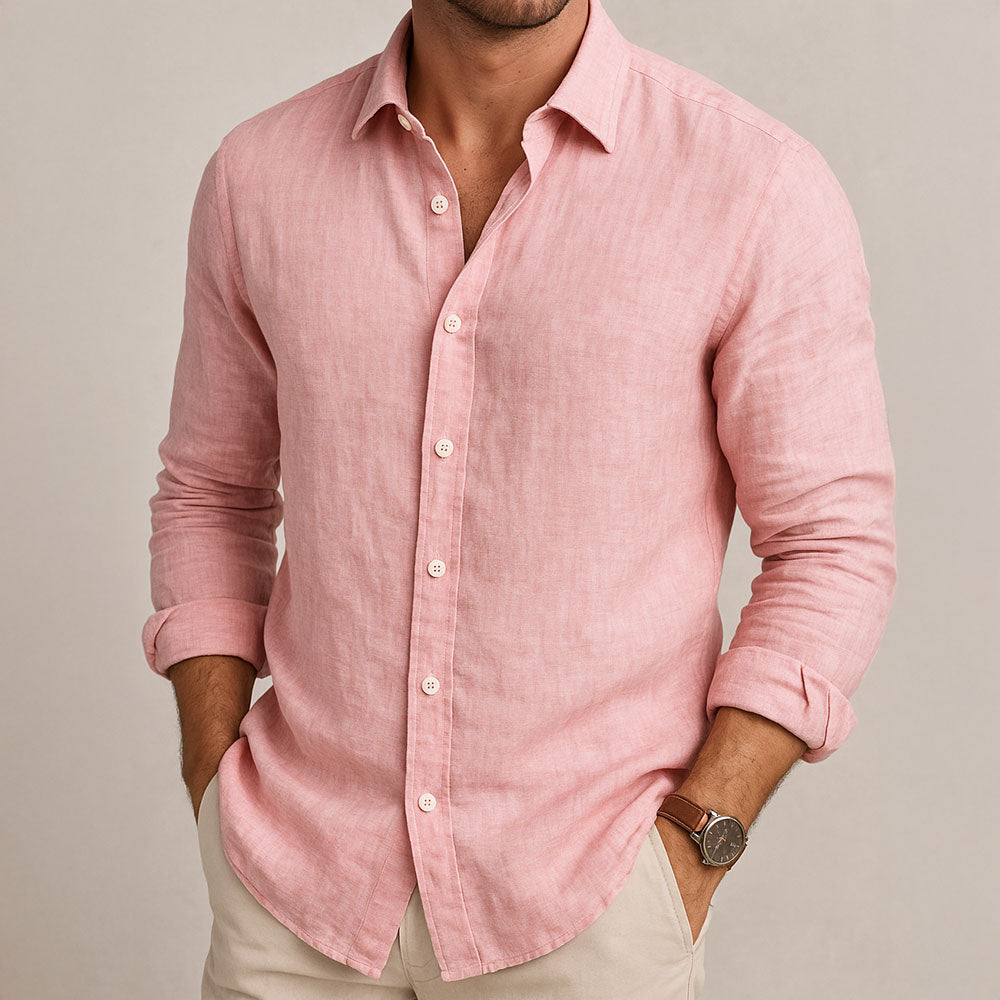 Cotton-Linen Summer Shirt