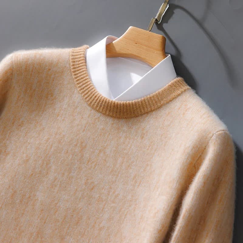 Fine Gauge Cashmere Crew Neck