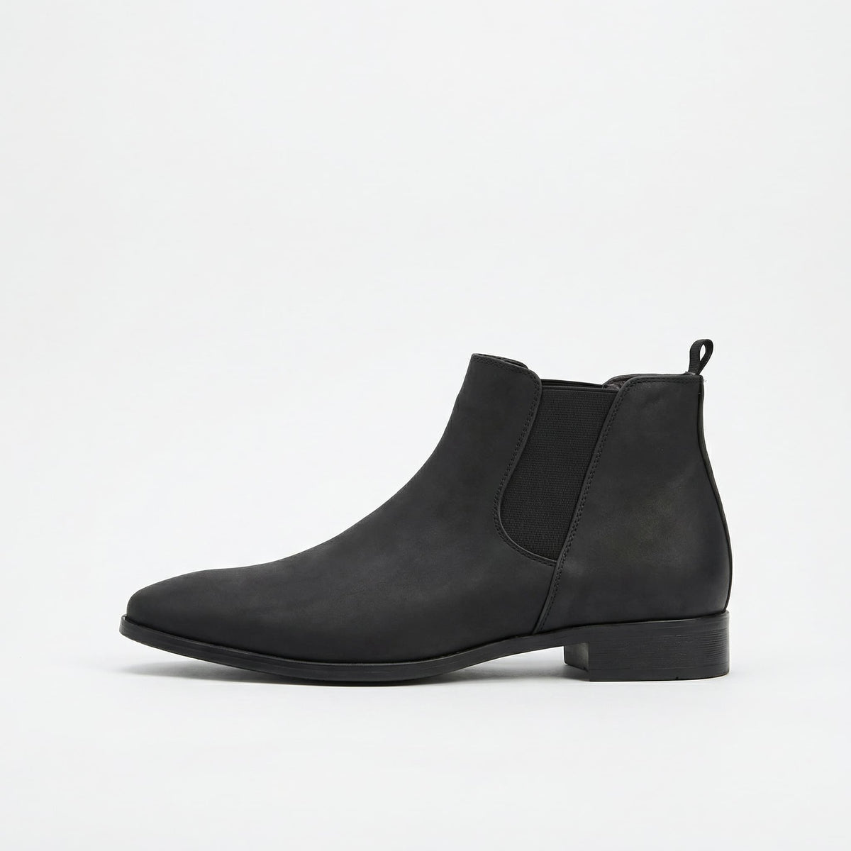 Smooth Leather Chelsea Boots