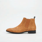 Smooth Leather Chelsea Boots