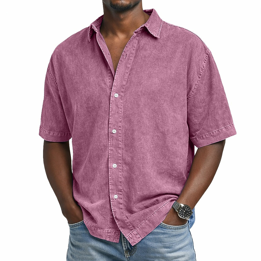 Vintage Washed Cotton Shirt
