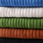 Deep Rib Cotton Blend Turtleneck
