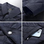 Quilted Jacket with Zip Pockets