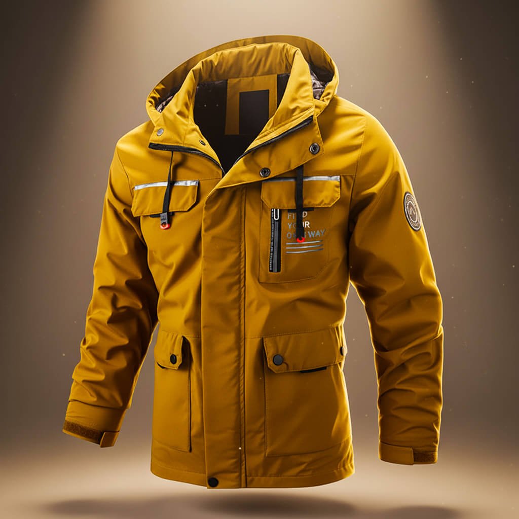 Weatherproof Hooded Winter Jacket