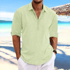 Classic Loose-Fit Linen Shirt