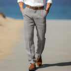 Men's Premium Linen Suit Trousers