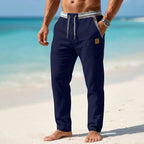 Relaxed Linen Baggy Trousers